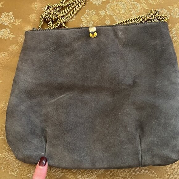 RUTH SALTZ  Vintage Suede Purse - Picture 12 of 14